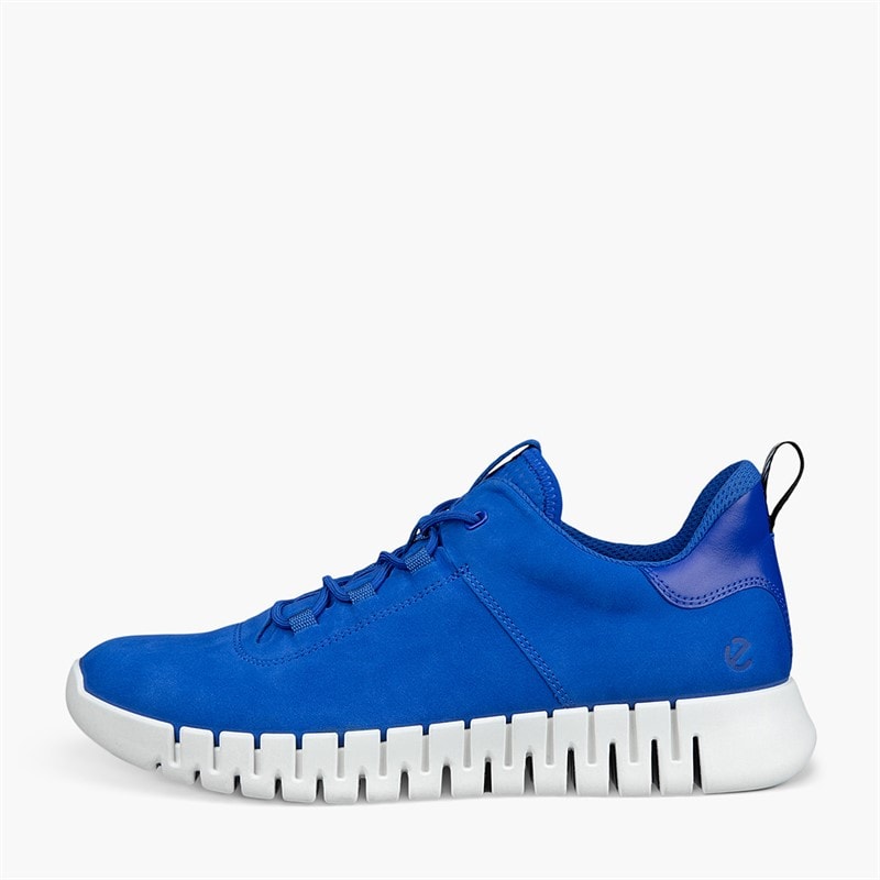 ECCO Mens Gruuv Studio Trainers Virtual/Virtual - Image 1