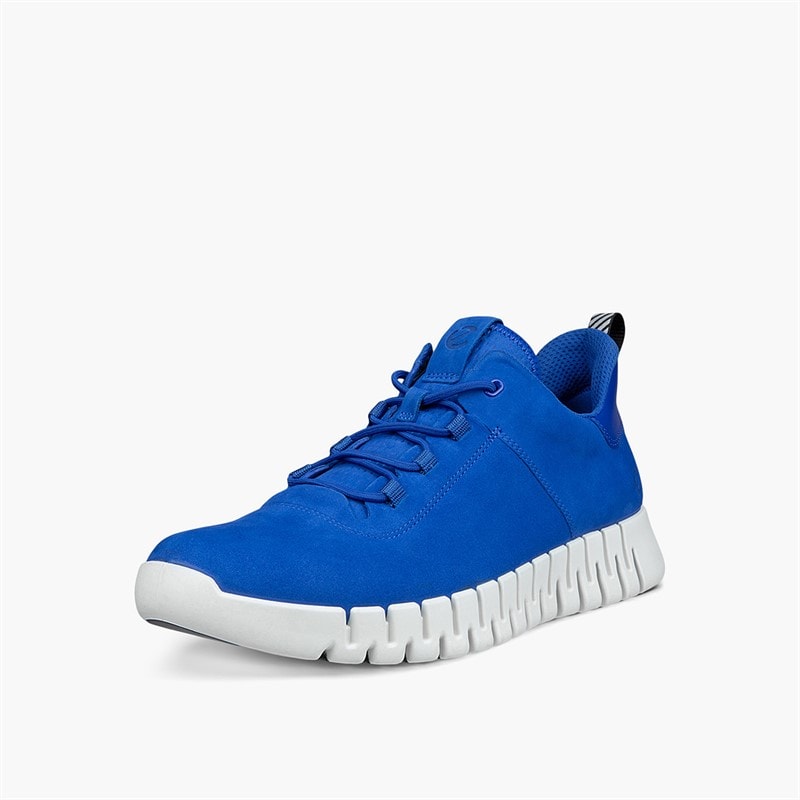 ECCO Mens Gruuv Studio Trainers Virtual/Virtual - Image 2