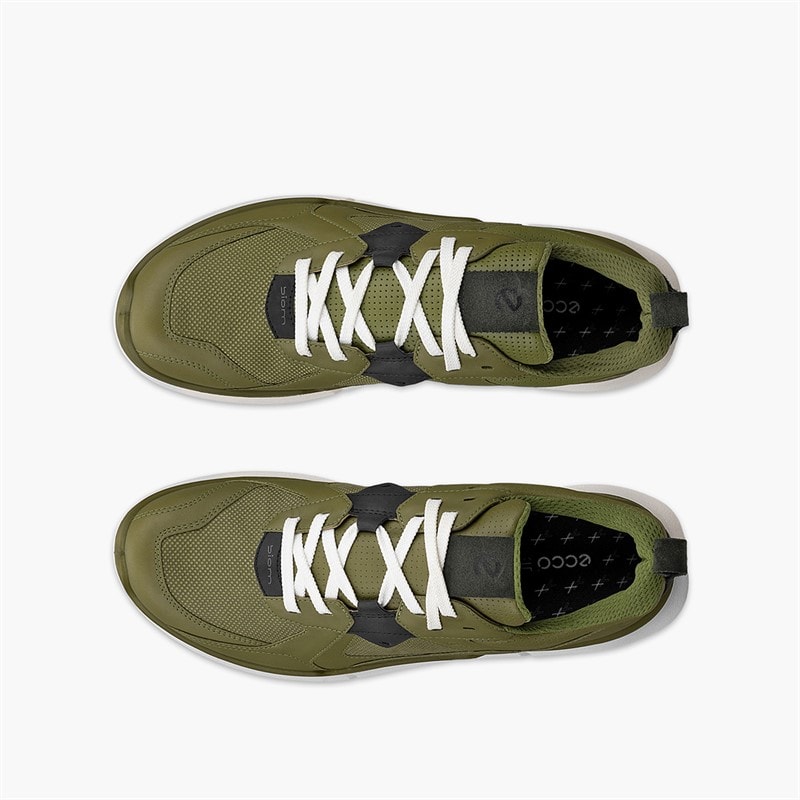 ECCO Mens Biom 2.2 Goretex Trainers Acorn/Acorn/Peat - Image 4
