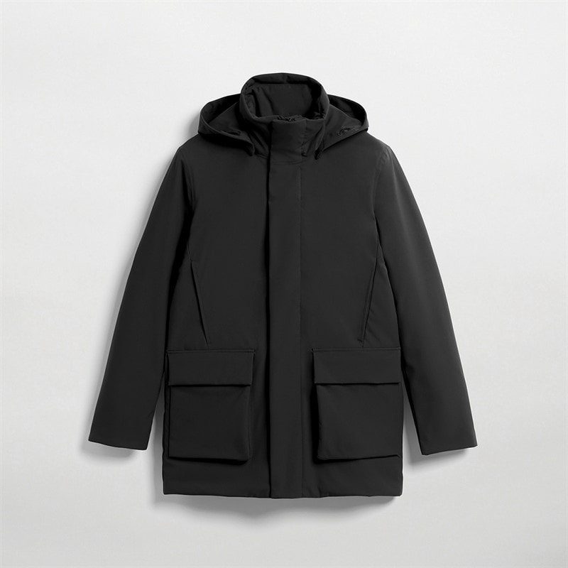Elvine Mens Kean Pet Poly Bonded 5K Jacket Black - Image 4