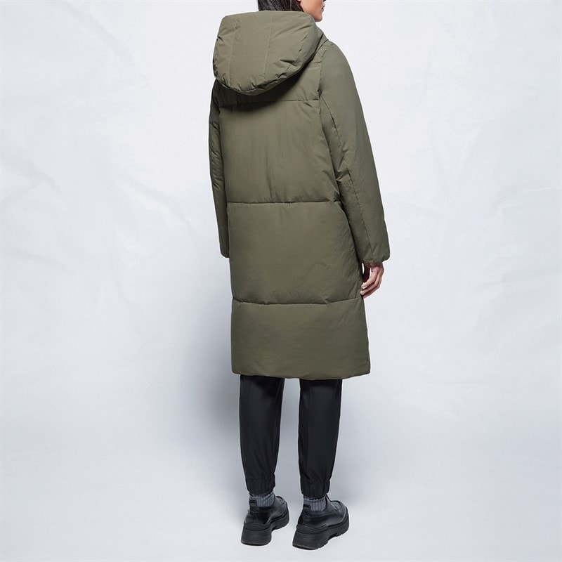 Elvine Womens Eliza Light Weight Taslan 5K Jacket Dusk Olive - Image 2