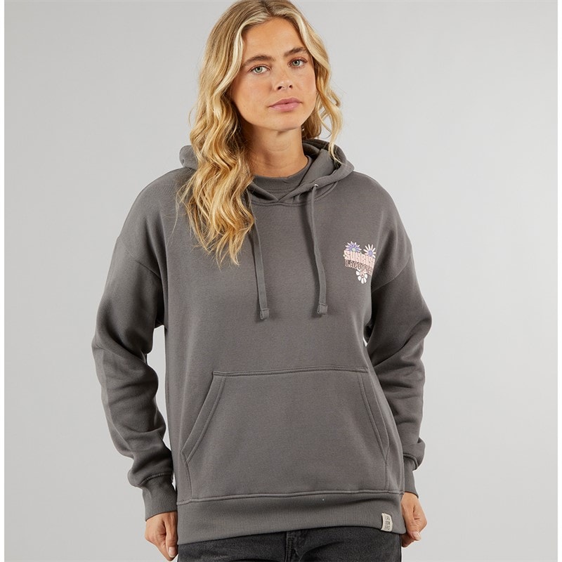Lagooners Womens Festival Hoodie Charcoal - Image 2
