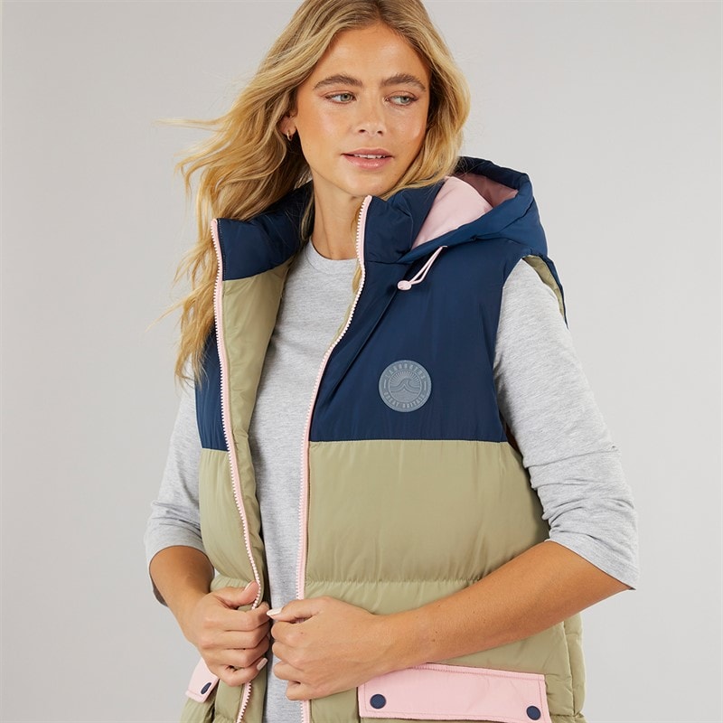 Lagooners Womens Wordsworth Gilet Multi - Image 3