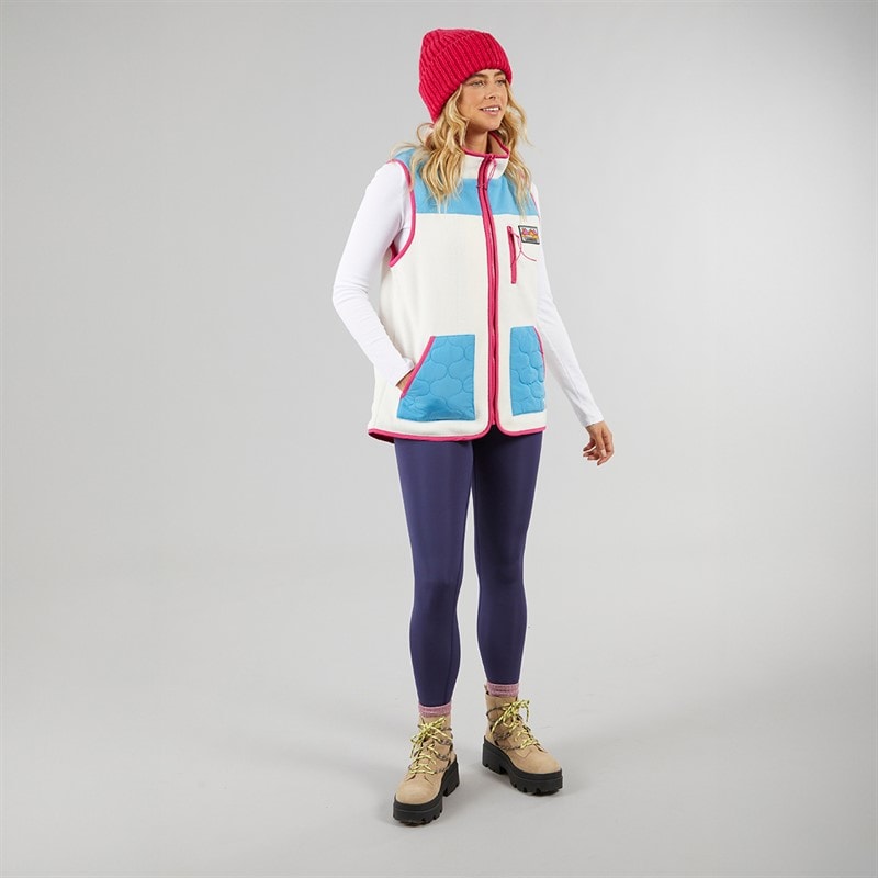 Lagooners Womens Ullswater Borg Gilet Multi - Image 4