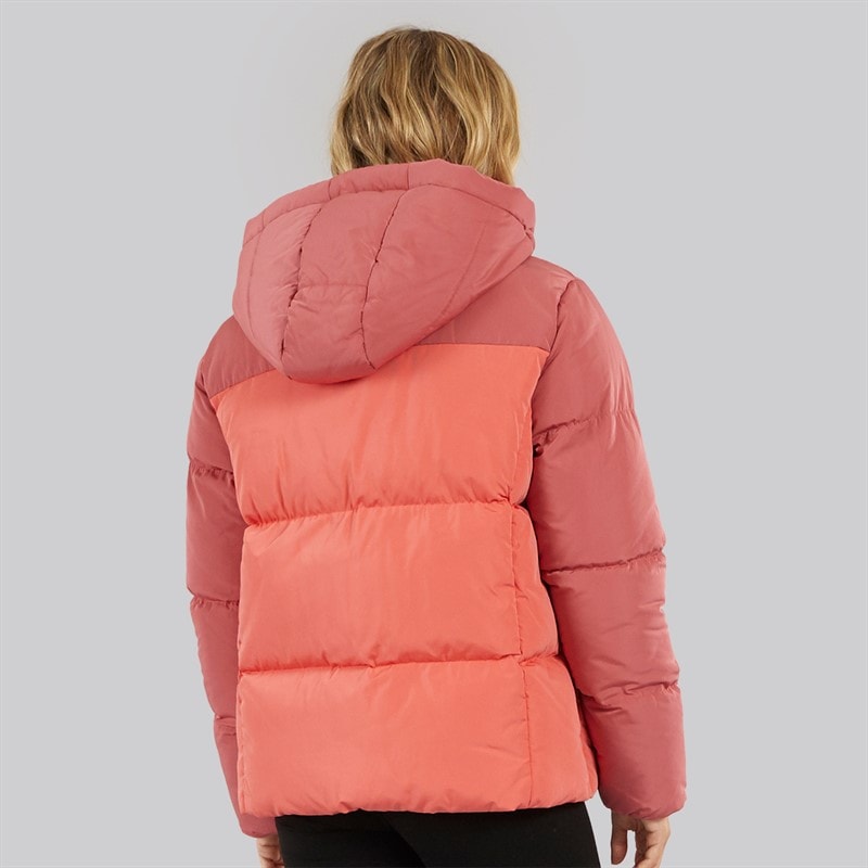 Lagooners Womens St Agnes Short Puffer Jacket Red - Image 2