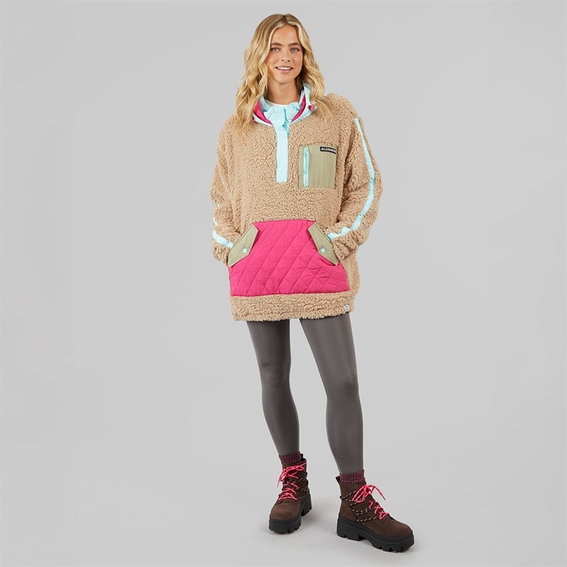 Lagooners Womens Padley OTH Borg Jacket Multi - Image 4