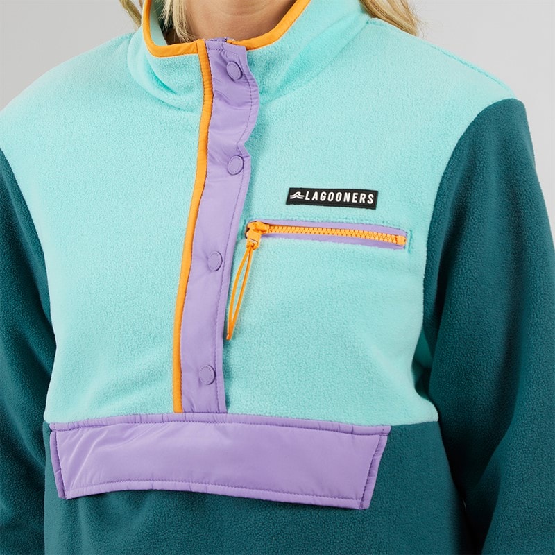 Lagooners Womens Dove Sale OTH Borg Jacket Multi - Image 3