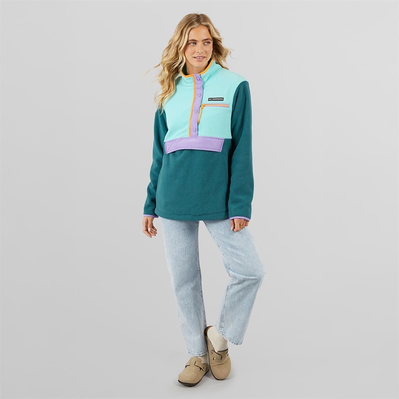 Lagooners Womens Dove Sale OTH Borg Jacket Multi - Image 4