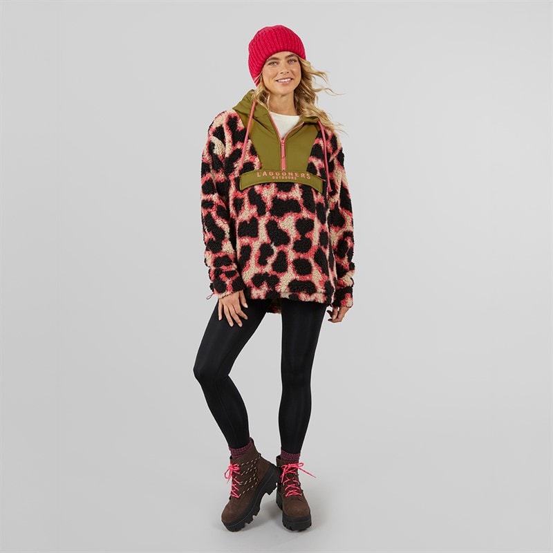Lagooners Womens Myleene OTH Borg Jacket Multi - Image 4