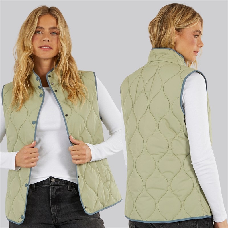 Lagooners Womens Eskdale 2-In-1 Coat Navy/Green - Image 3