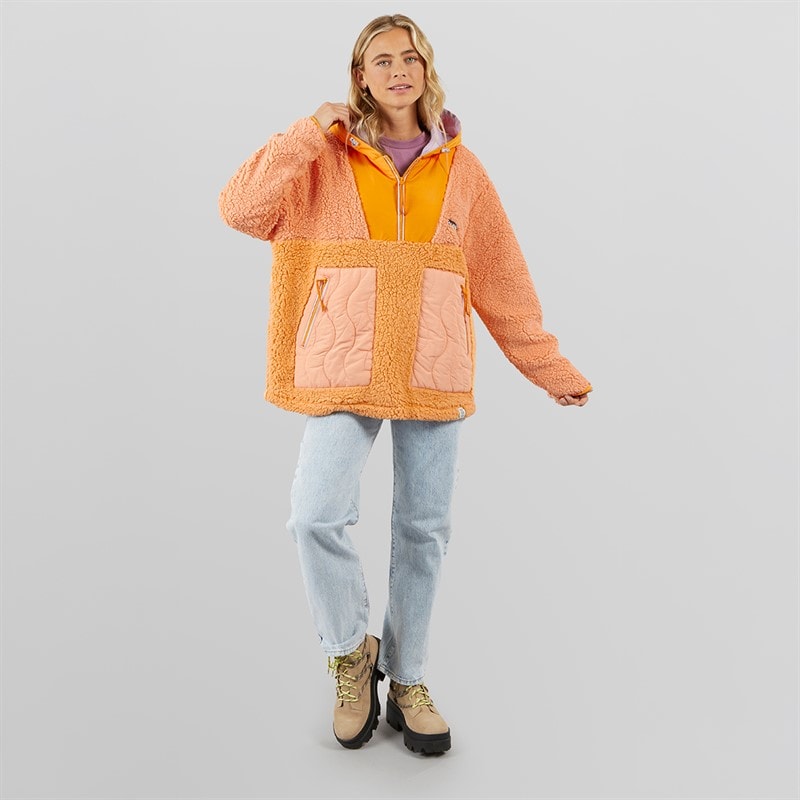 Lagooners Womens Scout OTH Borg Jacket Multi - Image 4