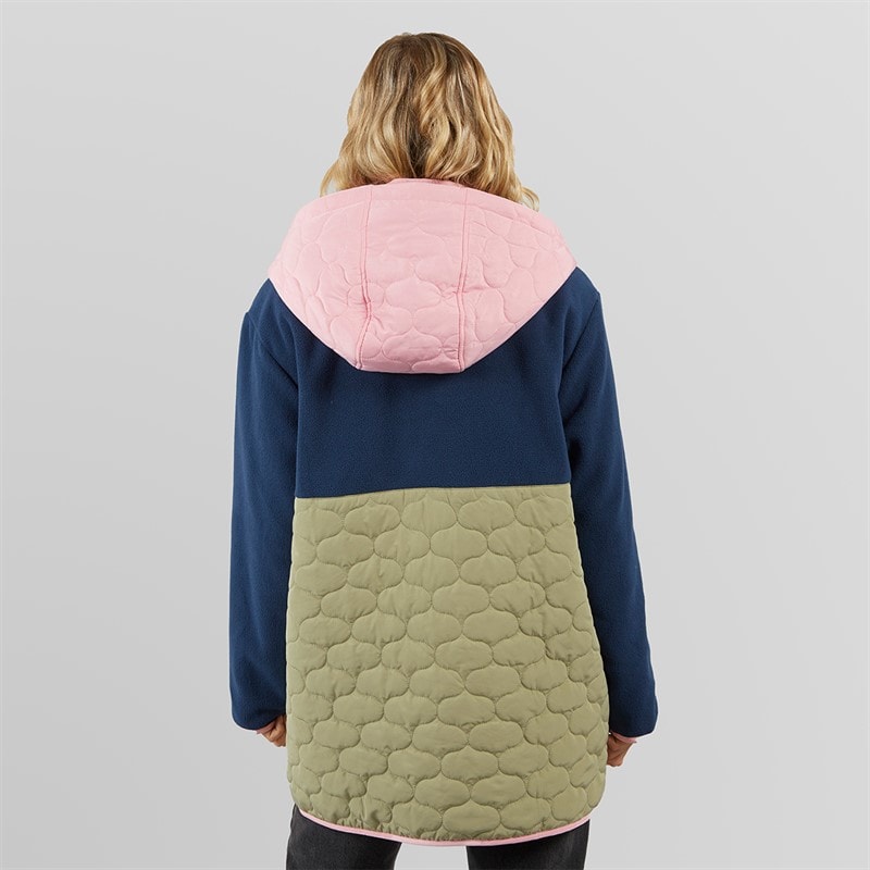 Lagooners Womens Daley Parka Jacket Multi - Image 2