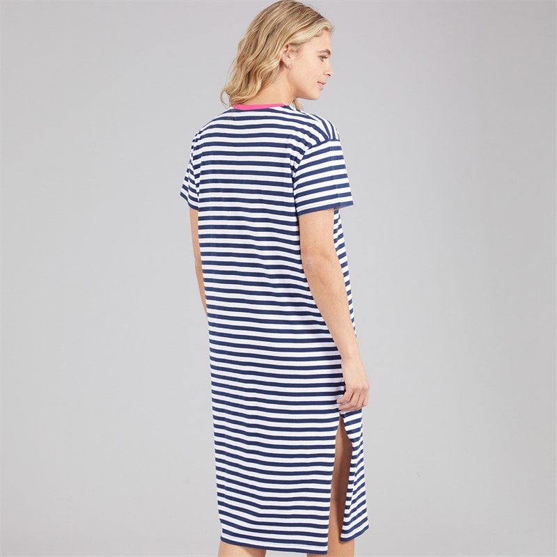 Lagooners Womens Gatemoor Dress Navy/White - Image 2