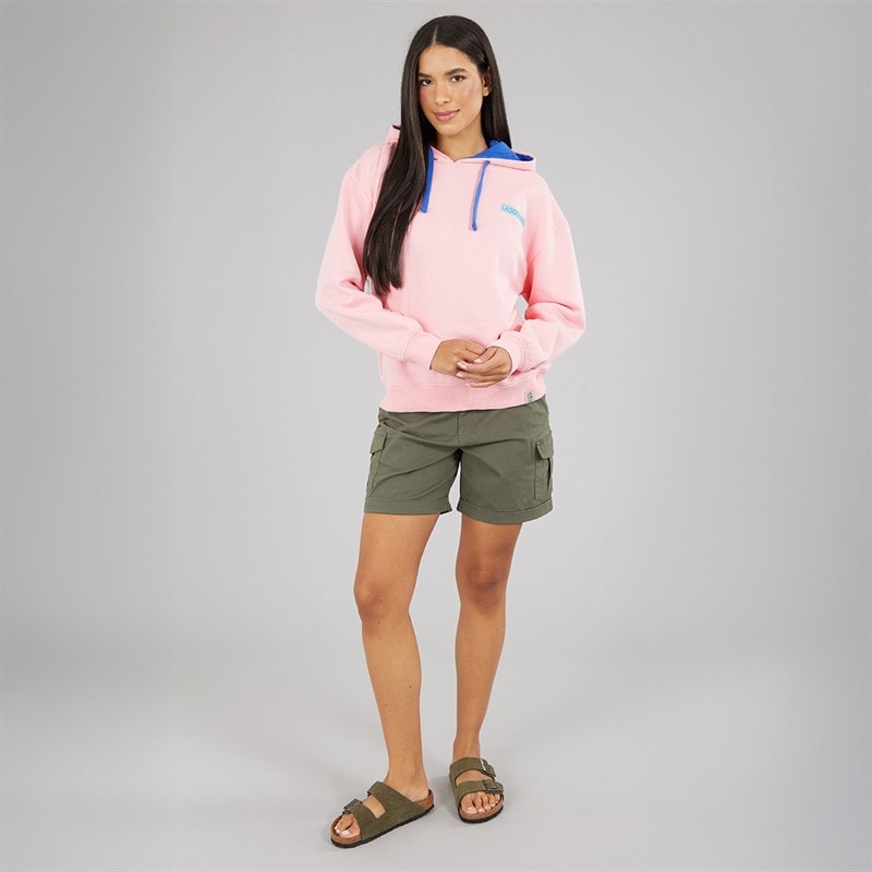 Lagooners Womens Pheasant Rise Graphic Hoodie Pink - Image 4
