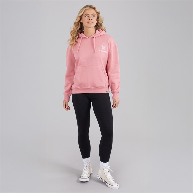 Lagooners Womens Falkirk Hoodie Brandied Apricot - Image 4