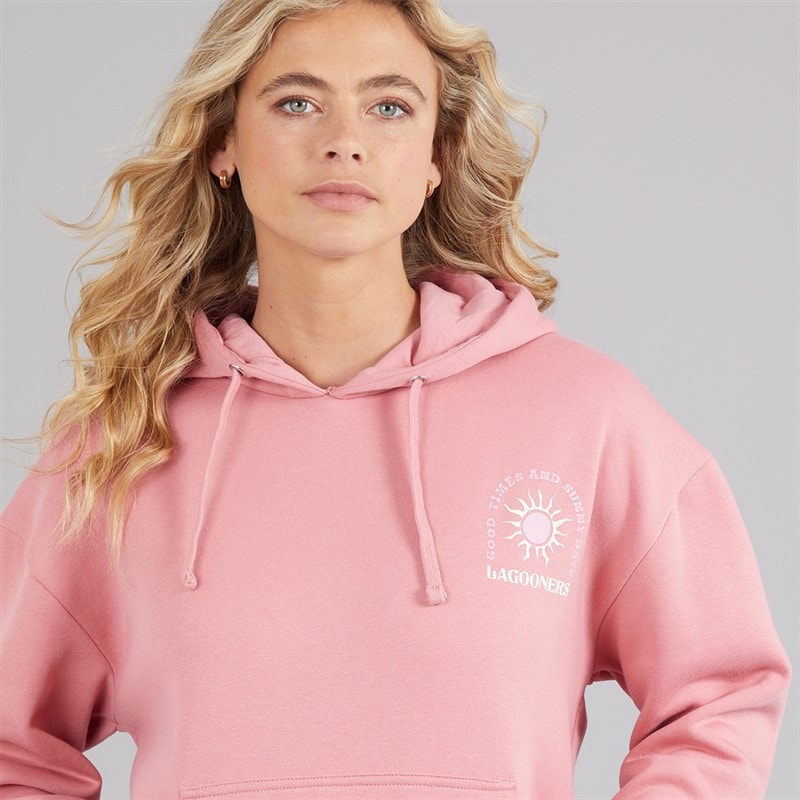Lagooners Womens Falkirk Hoodie Brandied Apricot - Image 5