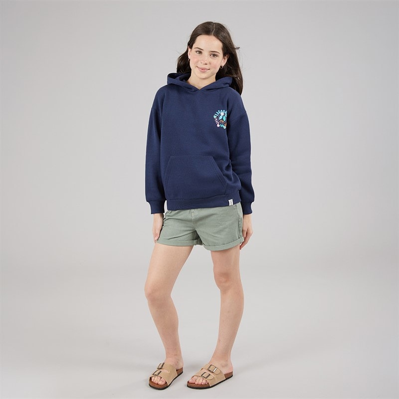 Lagooners Girls Barley Hoodie Navy - Image 4
