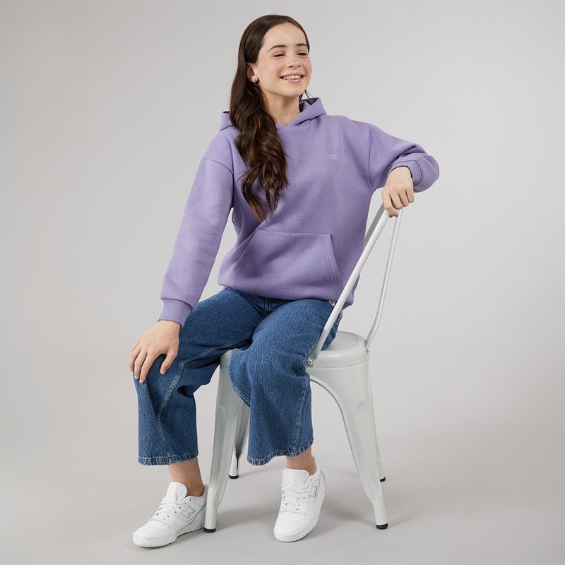 Lagooners Girls Driftwood Hoodie Violet - Image 4