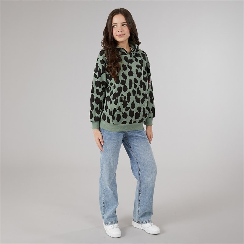 Lagooners Girls Hawthorn Hoodie Green Bay - Image 4