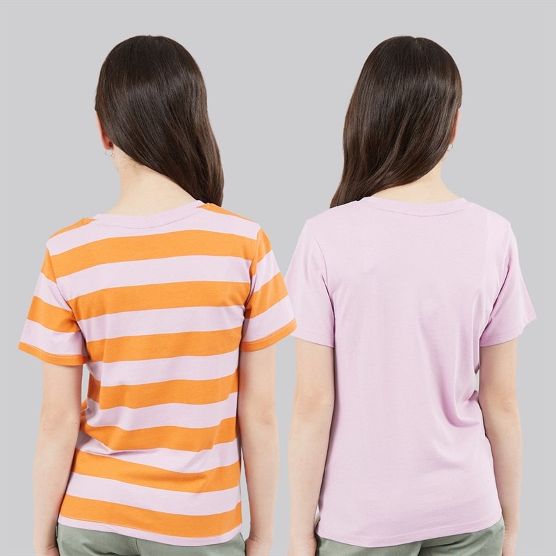 Lagooners Girls Dandelion Two Pack T-Shirts Lilac - Image 2