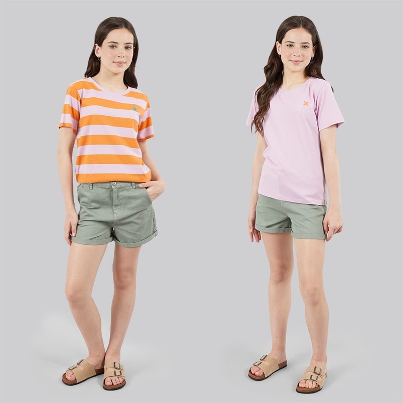 Lagooners Girls Dandelion Two Pack T-Shirts Lilac - Image 3