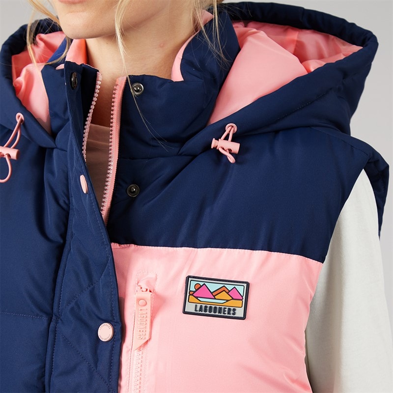 Lagooners Womens Liatris Long Gilet Navy - Image 5