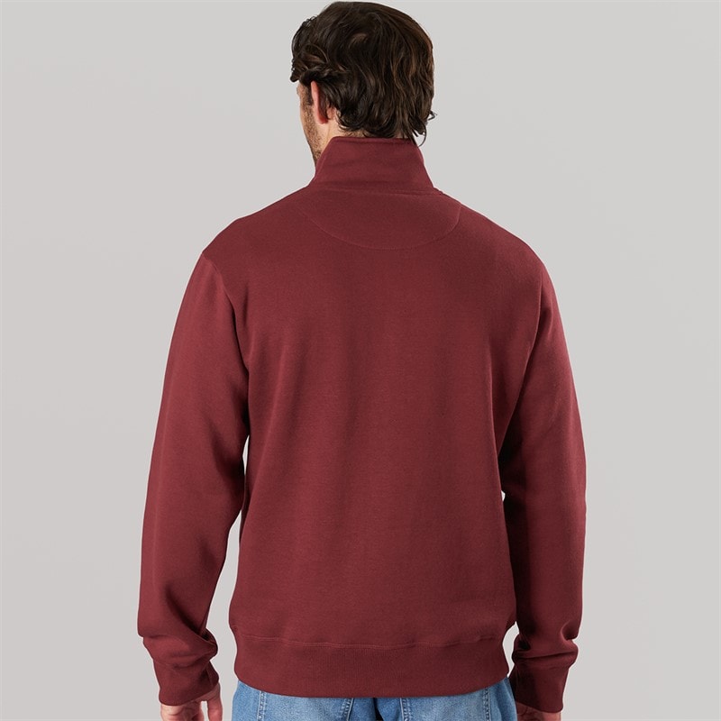 Lagooners Mens Sargasso 2 Funnel Neck Sweat undy Burg - Image 2