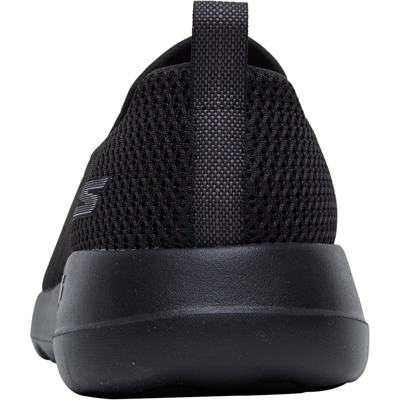 SKECHERS SPORT SKECHERS Mens GOwalk Max Trainers Black/Black - Image 3