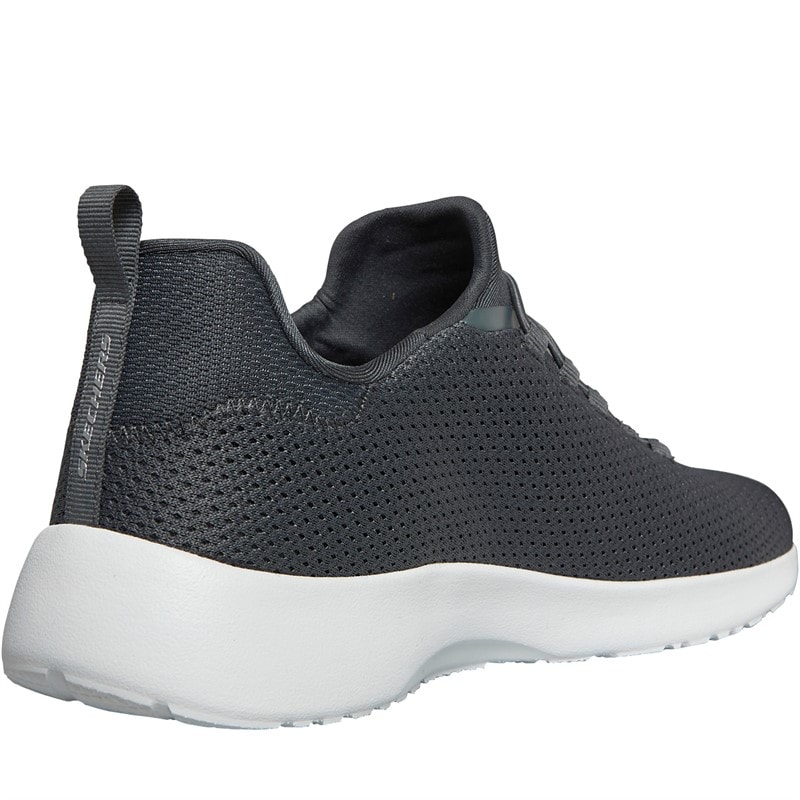 SKECHERS SPORT SKECHERS Mens Dynamight Trainers Grey - Image 5