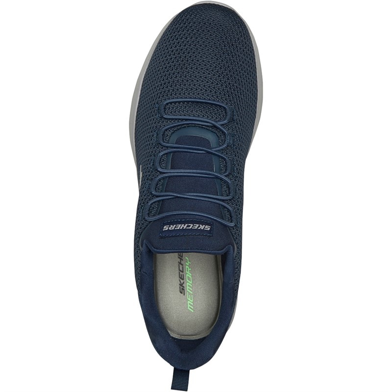 SKECHERS SPORT SKECHERS Mens Dynamight Trainers Navy - Image 4