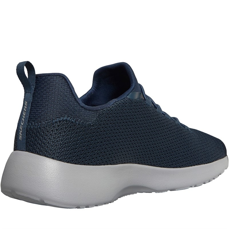 SKECHERS SPORT SKECHERS Mens Dynamight Trainers Navy - Image 5