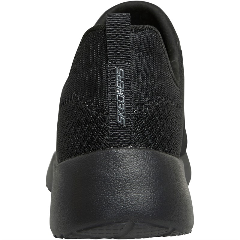 SKECHERS SPORT SKECHERS Womens Dynamight Trainers Black/Black - Image 3