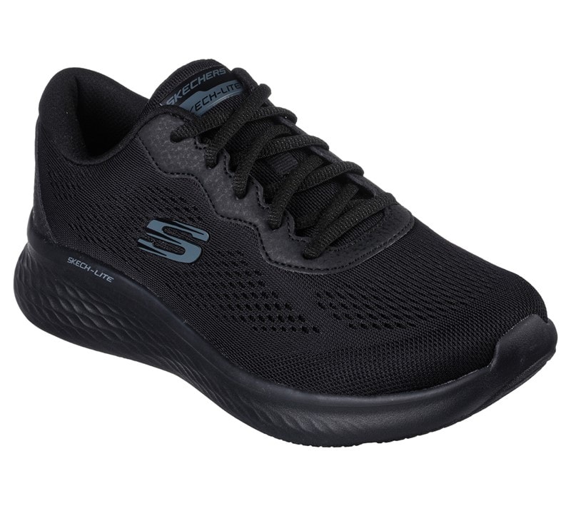 SKECHERS SPORT SKECHERS Womens Skech-Lite Pro Perfect Time Sneakers Black - Image 3