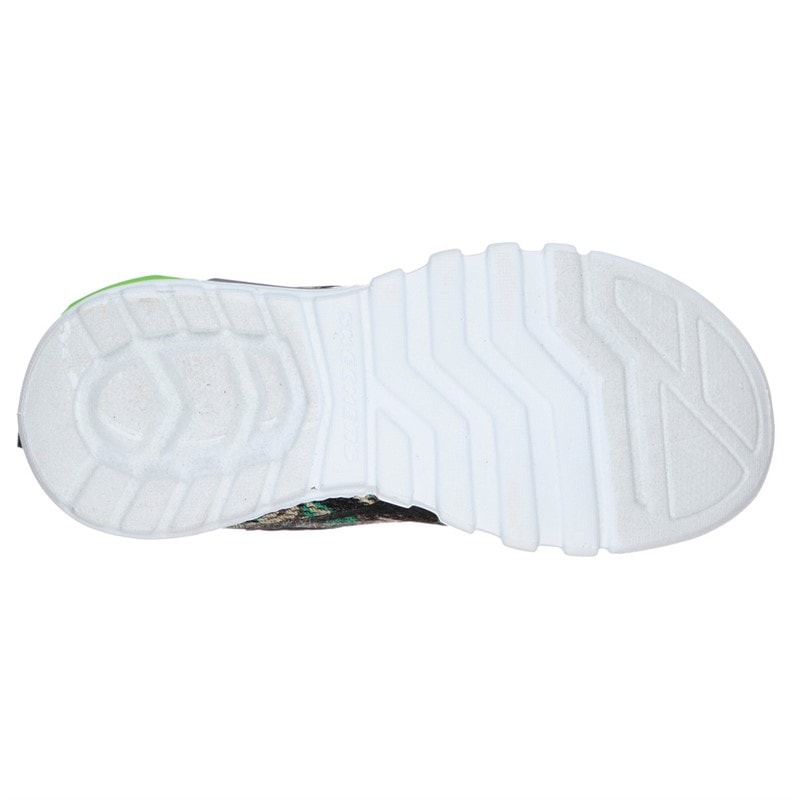 SKECHERS SPORT SKECHERS Infant Boys Flex Glow Rondler Sneakers Camouflage - Image 2