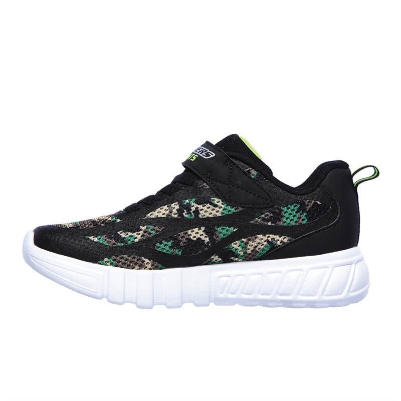 SKECHERS SPORT SKECHERS Infant Boys Flex Glow Rondler Sneakers Camouflage - Image 5