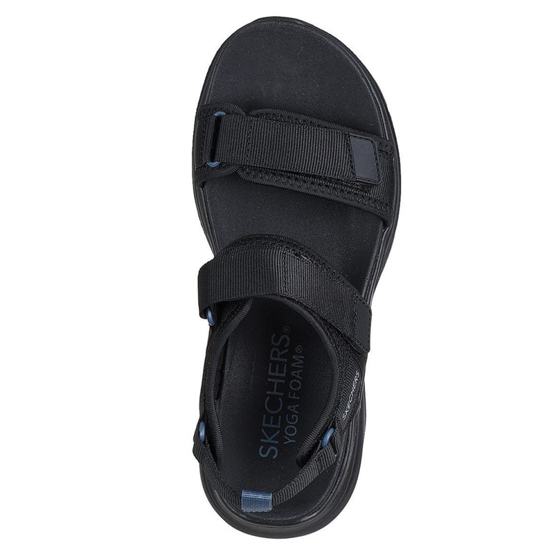 SKECHERS SPORT SKECHERS Womens Vapor Foam Sandals Black - Image 4