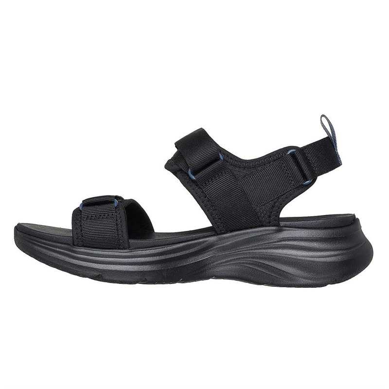 SKECHERS SPORT SKECHERS Womens Vapor Foam Sandals Black - Image 5