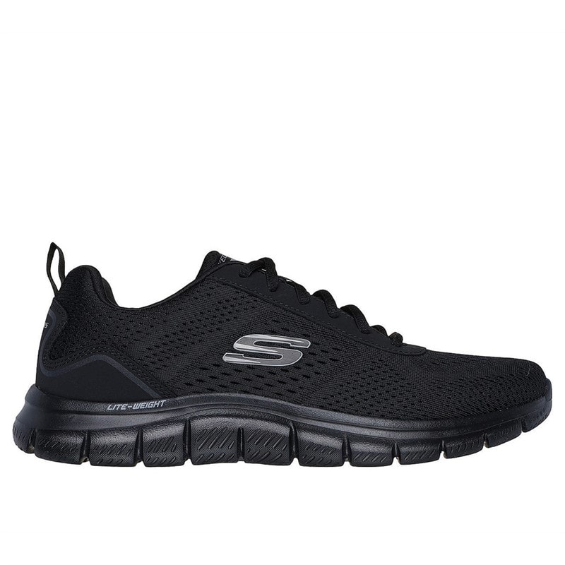 SKECHERS SPORT SKECHERS Mens Track Leshur Sneakers Black - Image 1