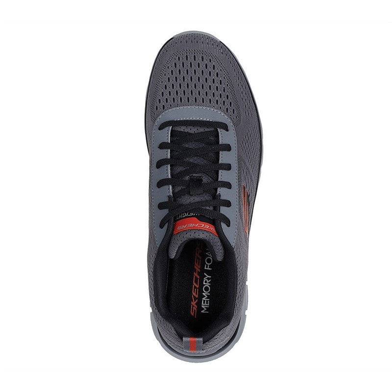 SKECHERS SPORT SKECHERS Mens Track Leshur Sneakers Grey - Image 4