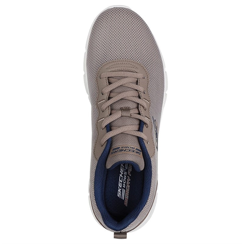 SKECHERS SPORT SKECHERS Mens Bobs B Flex Icy Edge Sneakers Natural - Image 2