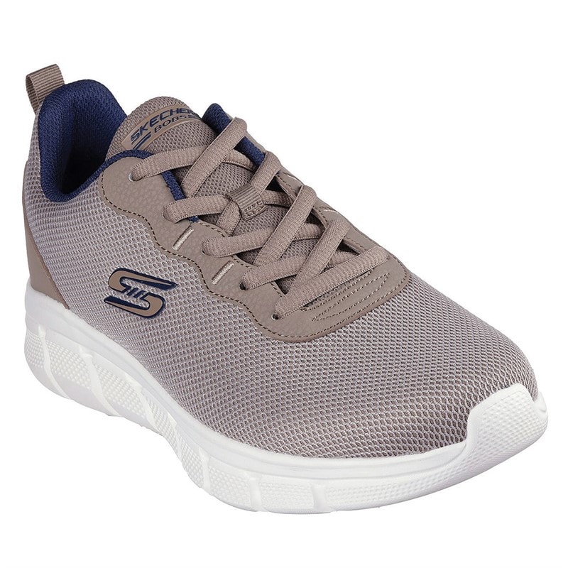 SKECHERS SPORT SKECHERS Mens Bobs B Flex Icy Edge Sneakers Natural - Image 3