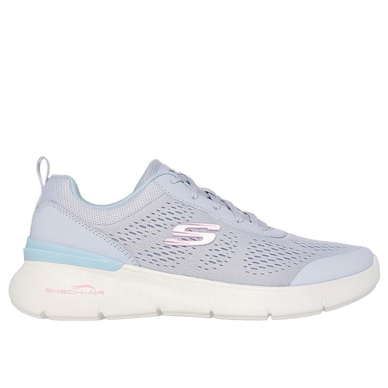 SKECHERS Womens Skech-Air Dynamight 2.0 New Heights Sneakers Blue