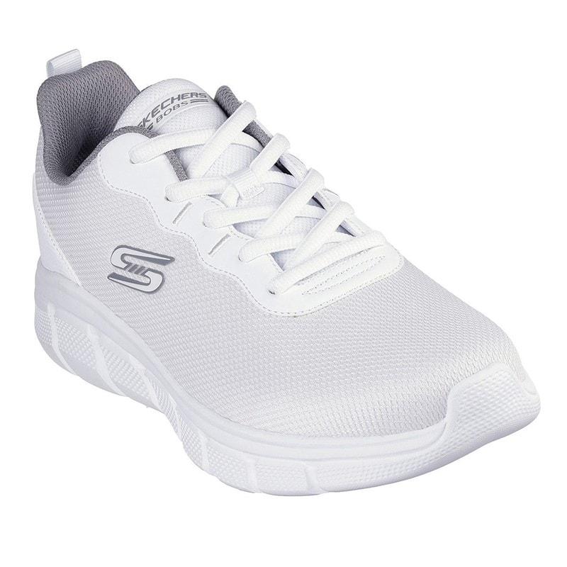 SKECHERS SPORT SKECHERS Mens Bobs B Flex Icy Edge Sneakers White - Image 3