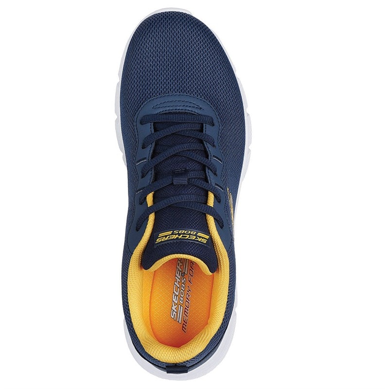 SKECHERS SPORT SKECHERS Mens Bobs B Flex Icy Edge Sneakers Navy - Image 4