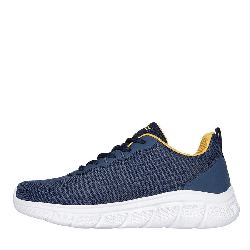 SKECHERS SPORT SKECHERS Mens Bobs B Flex Icy Edge Sneakers Navy - Image 5