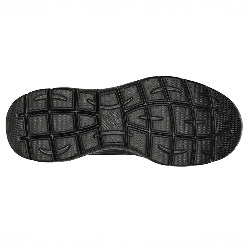 SKECHERS SPORT SKECHERS Mens Summit Slip-Ins High Range Sneakers Black - Image 2