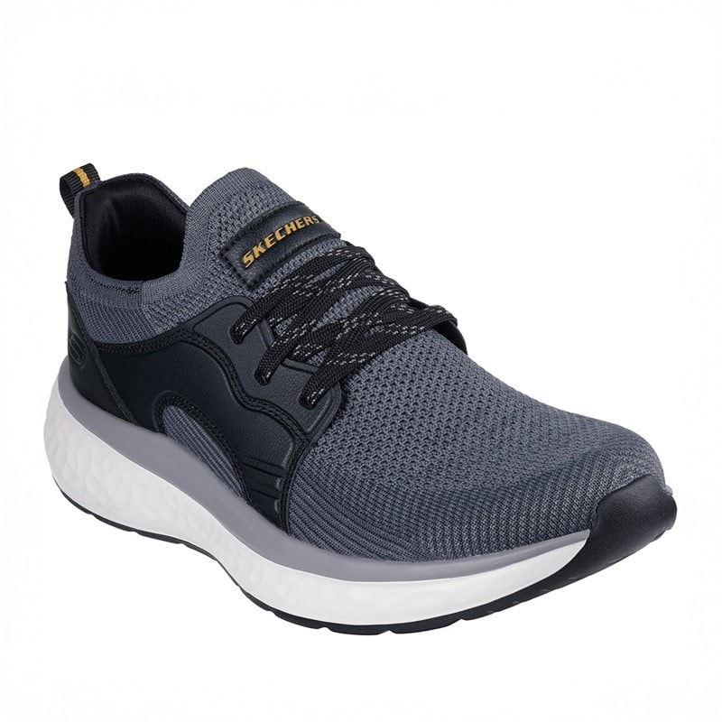 SKECHERS SPORT SKECHERS Mens Lancer Dalton Sneakers Black - Image 3