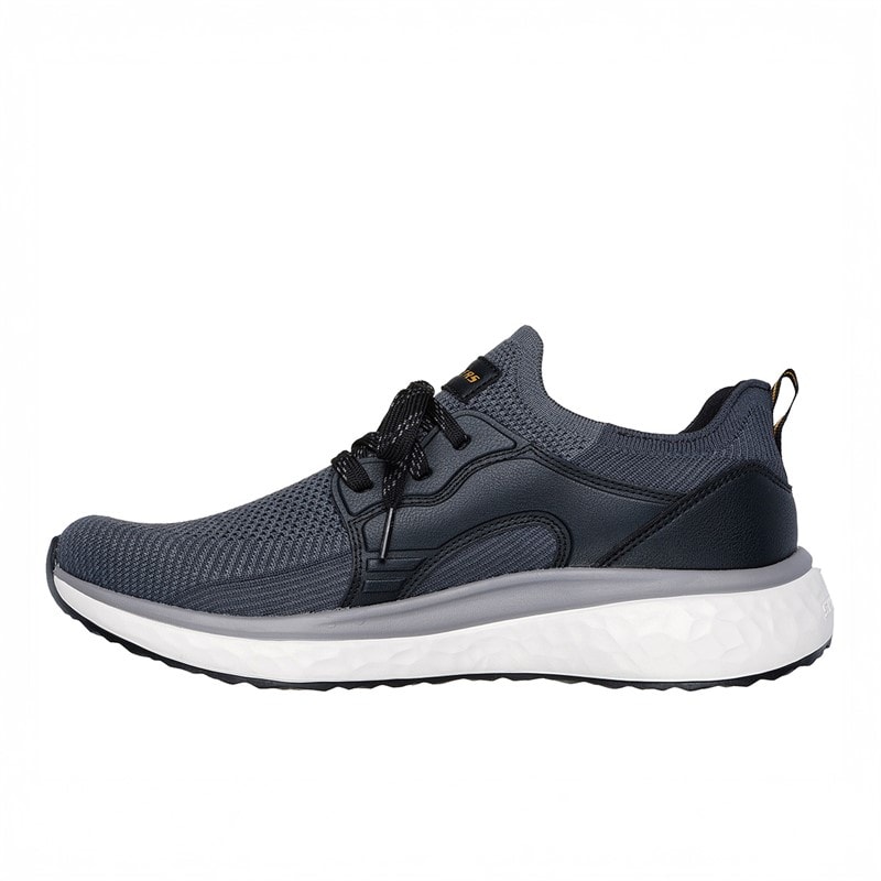 SKECHERS SPORT SKECHERS Mens Lancer Dalton Sneakers Black - Image 4