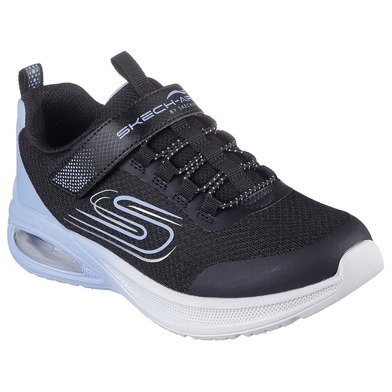SKECHERS SPORT SKECHERS Girls Microspec Max Advance Fly 3.0 Sneakers Black - Image 3
