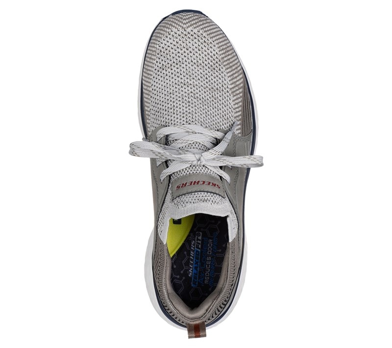 SKECHERS SPORT SKECHERS Mens Lancer Dalton Sneakers Natural - Image 4
